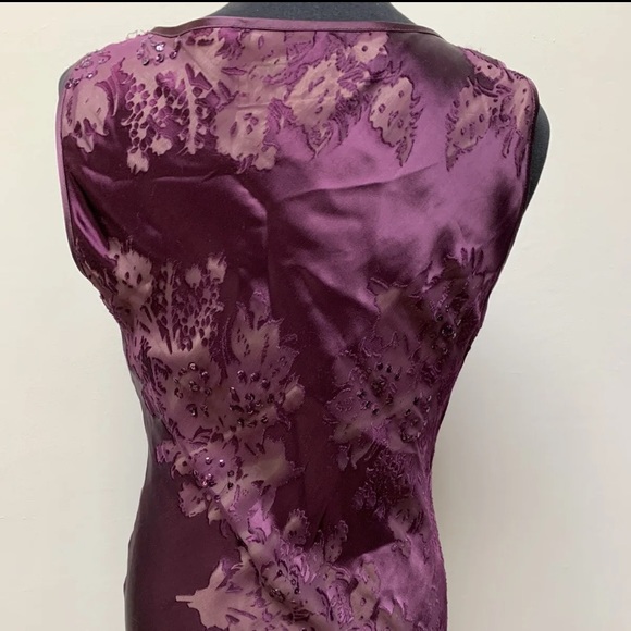 90s y2k maxi slip dress bias cut fits 10 12 - Picture 8 of 12